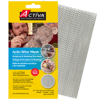 Activ-Wire Mesh™ 12" x 24" Sheet - 1/4" x 1/8" Large